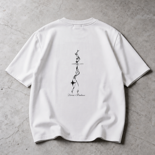 White Proverbs Tee (Oversized Fit)